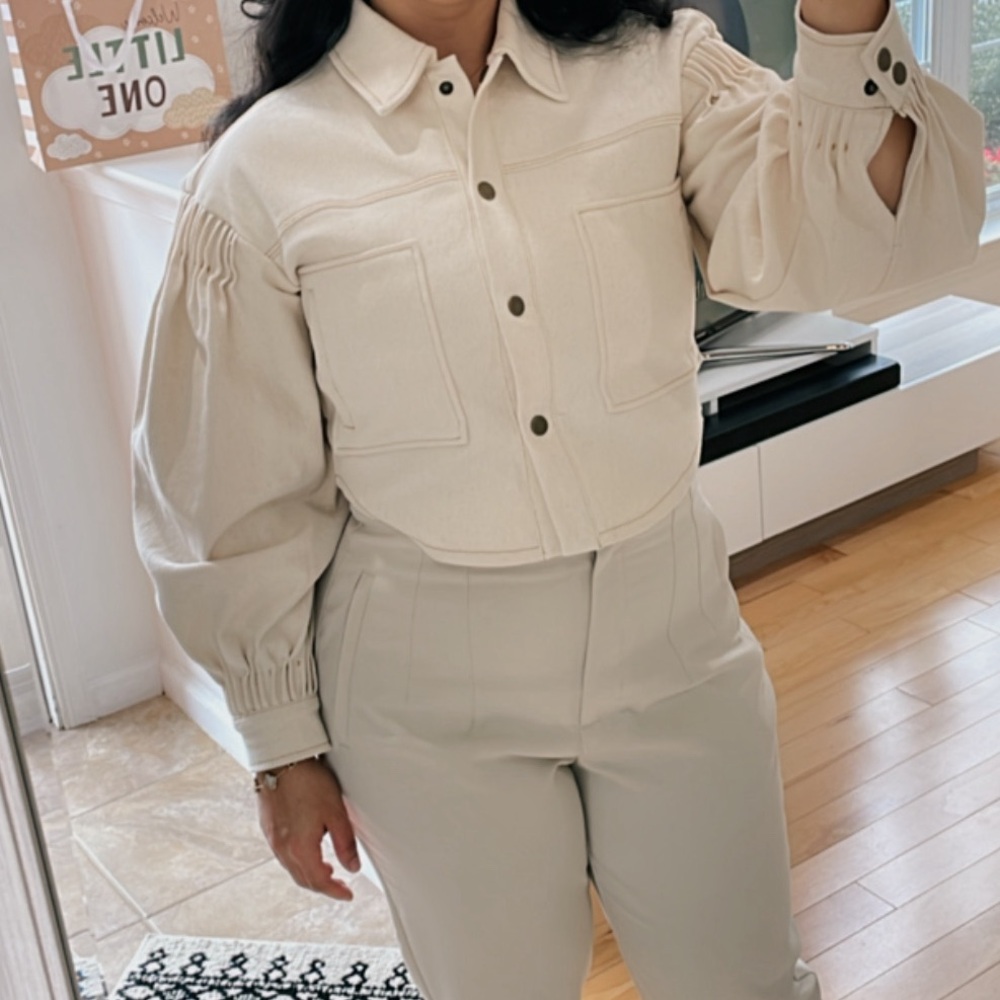 Denim crop jacket - Picture 3 of 3